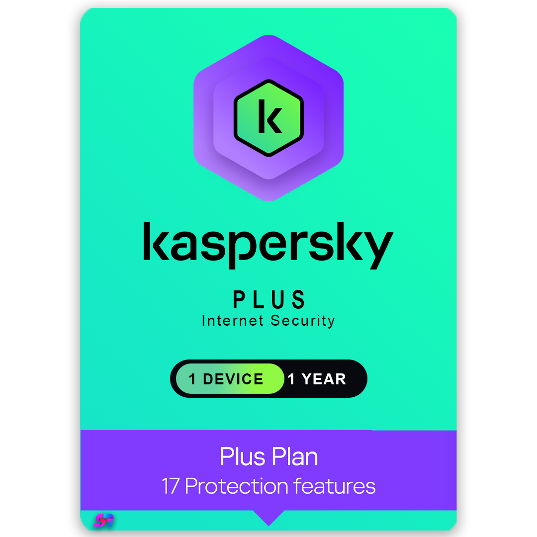 Kaspersky Plus Internet Security – Advanced Privacy & Antivirus | 1 Device / 1 Year
