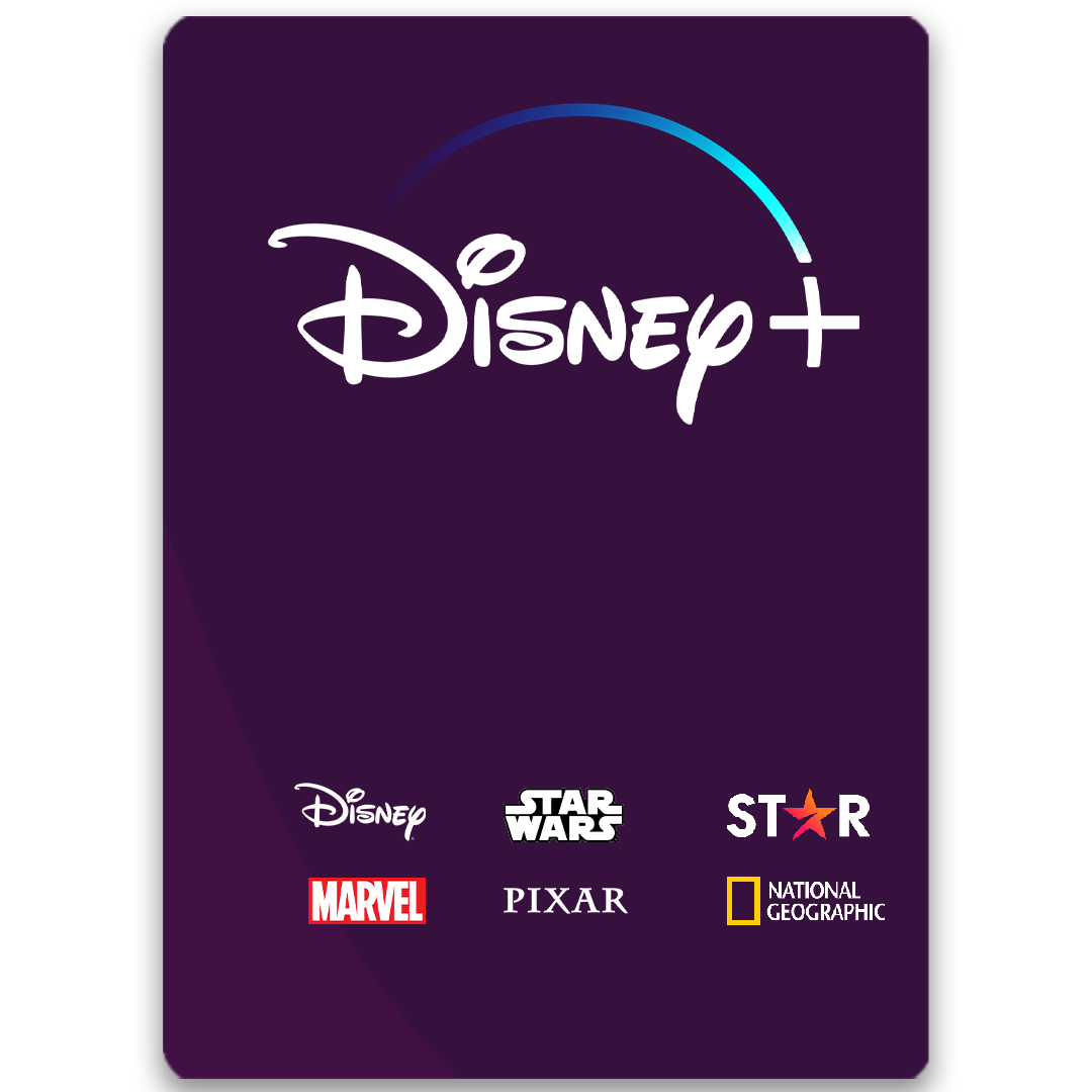 Disney+ Plus Private 1 Year Subscription