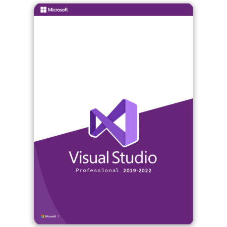 Microsoft visual studio professional 2019 & 2022 Retail Key
