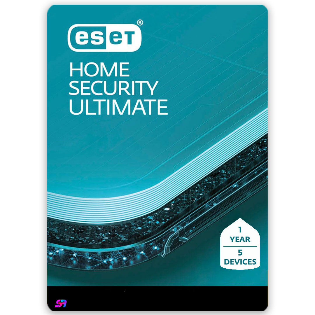 ESET Home Security Ultimate | Complete Security Suite | 5 Devices | 1 Year | Global Activation Key