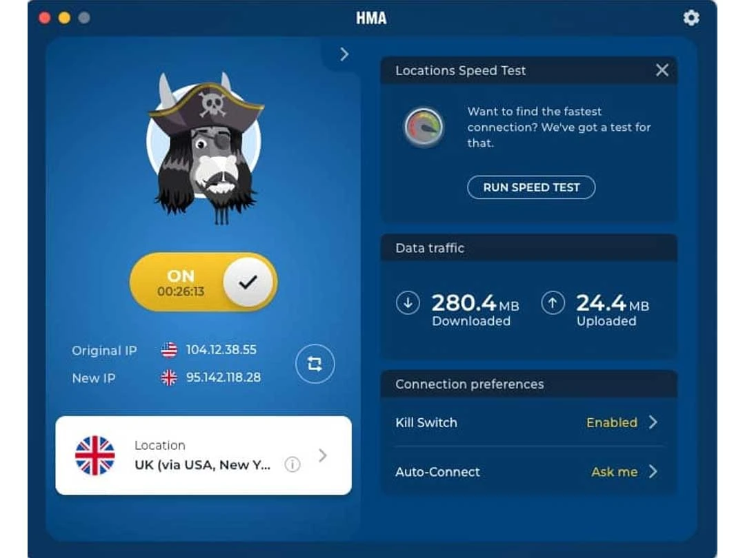 HMA! Pro VPN – 2 Years | U...