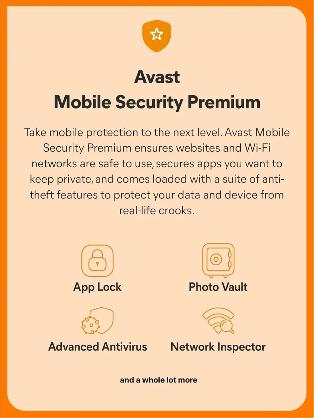 Avast Mobile Security Premium – 1 Device (Android) | 1 Year | Global License Key