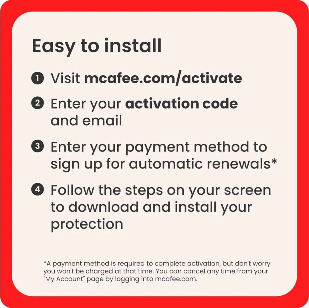 McAfee Total Protection – 1 Device |...