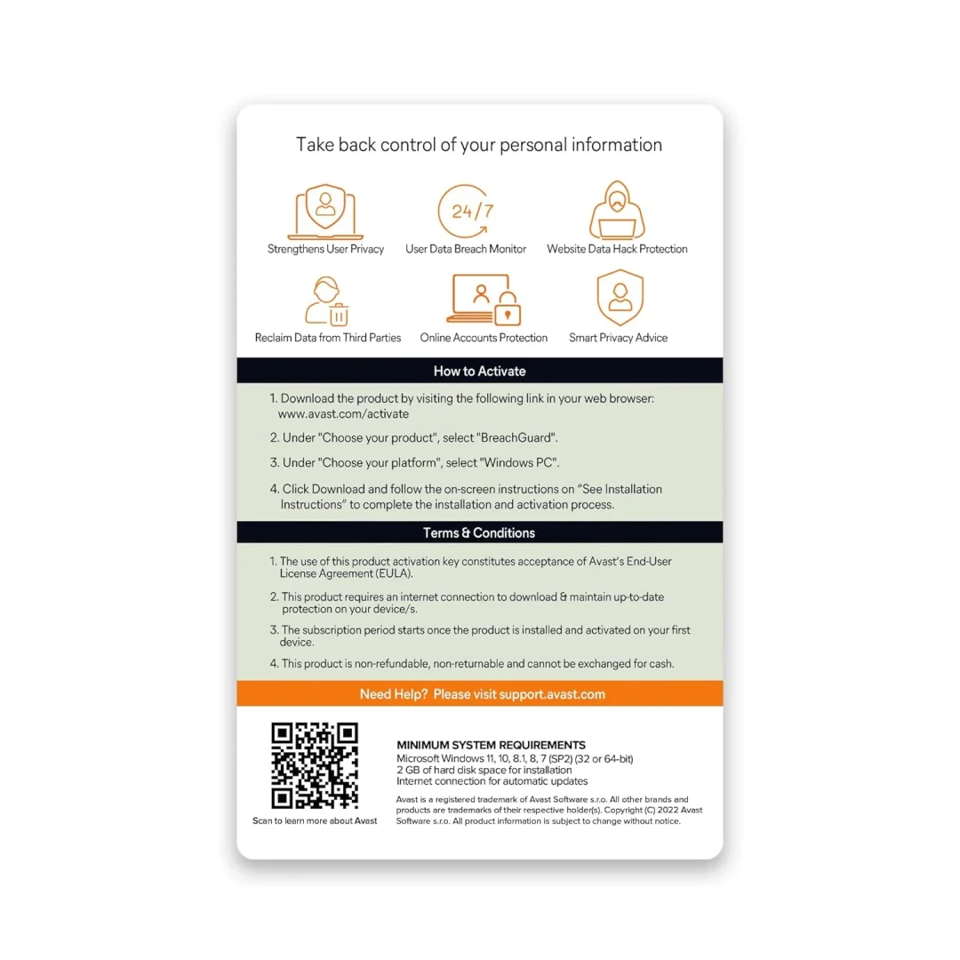 Avast SecureLine VPN – 1 Device | 1 Year | Global License Key