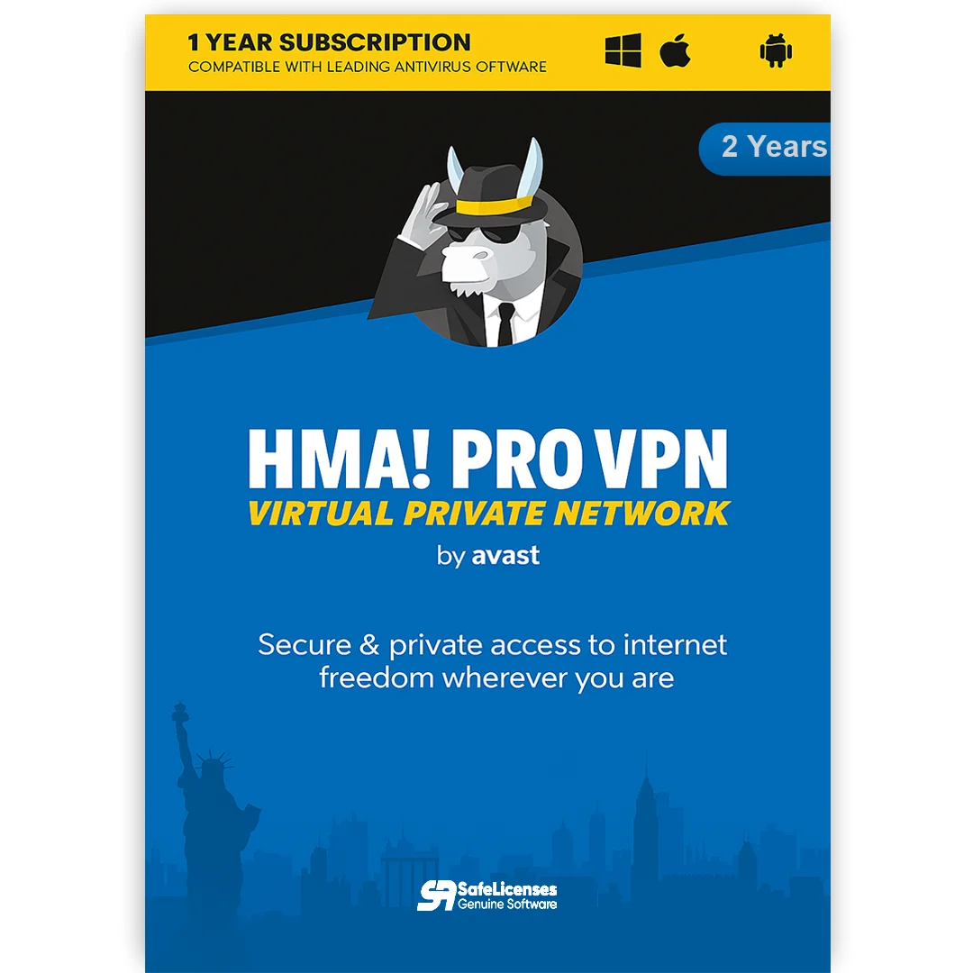 HMA! Pro VPN – 2 Years | U...