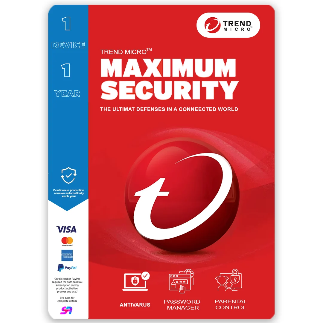Trend Micro Maximum Security – 1 Dev...