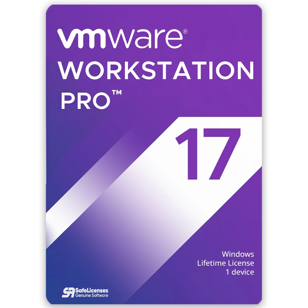 VMware Workstation Pro 17 – Lifetime License | Unlimited Devices | Global Key