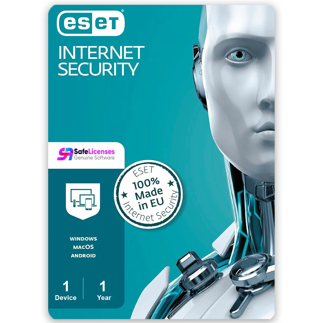 ESET Internet Security – 1 Device | 1 Year | Global License Key