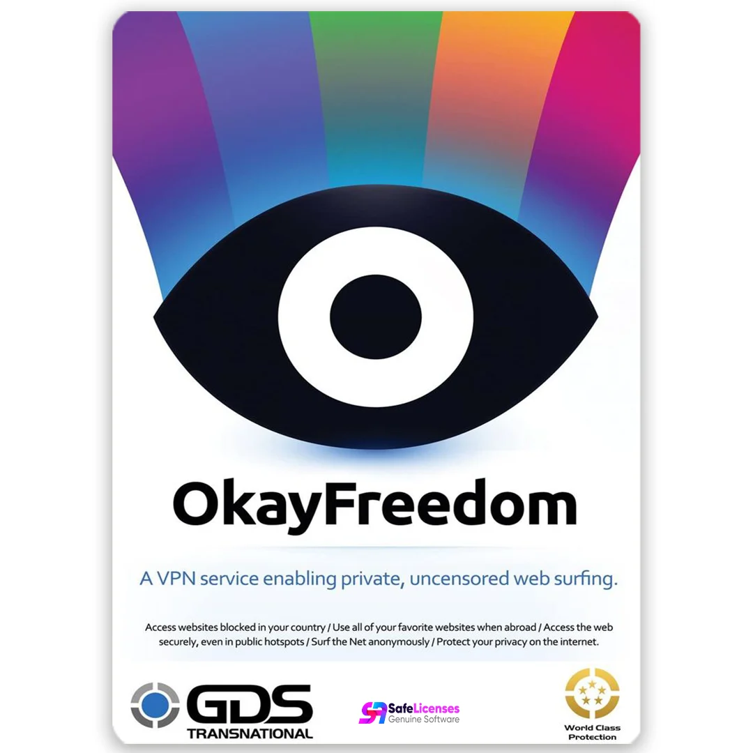 OkayFreedom Premium VPN + 10...
